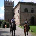 Italie - Rando Cheval château dans le Lazio